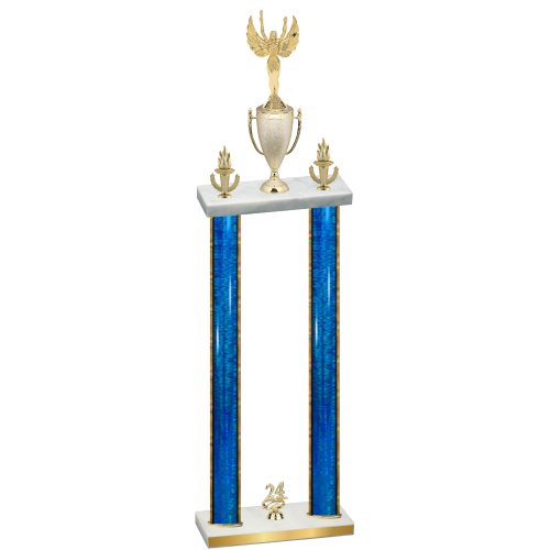 Double Blue Glacier Year Victory Trophy