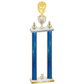 Double Blue Glacier Year Pickleball Trophy
