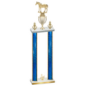 Double Blue Glacier Third Place Horses Trophy