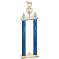 Double Blue Glacier Second Place Horses Trophy