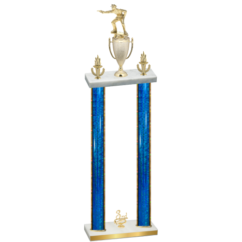 Double Blue Glacier Third Place Shooter Trophy