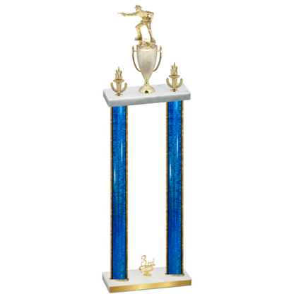 Double Blue Glacier Third Place Shooter Trophy