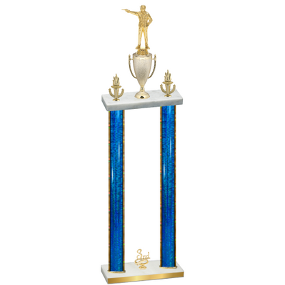 Double Blue Glacier Third Place Shooter Trophy