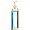 Double Blue Glacier Second Place Weights Trophy