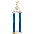 Double Blue Glacier Year Weights Trophy