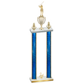 Double Blue Glacier Second Place Golf Trophy