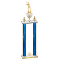 Double Blue Glacier Fourth Place Softball Trophy