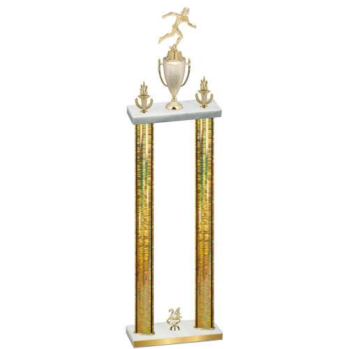 Double Gold Glacier Year Running Trophy