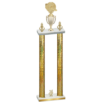 Double Gold Glacier Year Running Trophy