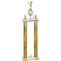 Double Gold Glacier First Place Swimming Trophy
