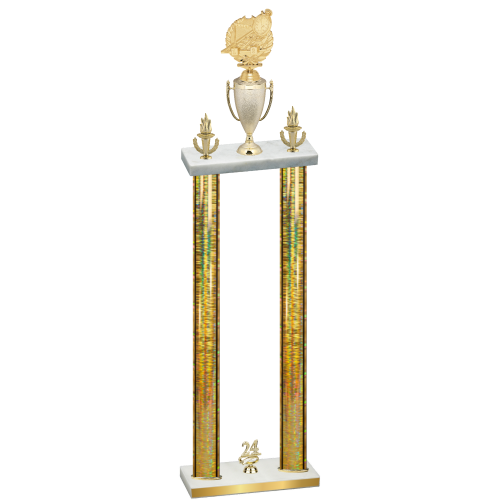 Double Gold Glacier Year Swimming Trophy