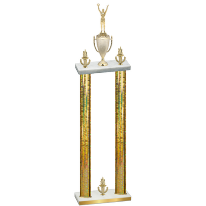 Double Gold Glacier Victory Victory Trophy