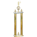 Double Gold Glacier Victory Archery Trophy