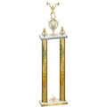 Double Gold Glacier First Place Weights Trophy