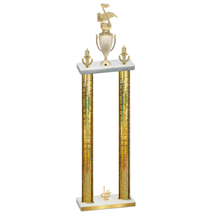 Double Gold Glacier First Place Music Trophy