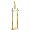 Double Gold Glacier First Place Softball Trophy