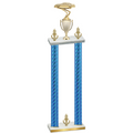 Double Blue Carbon Fiber Victory Cars Trophy