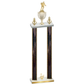 Double Black Glacier Second Place Rugby Trophy