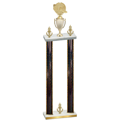 Double Black Glacier Victory Running Trophy