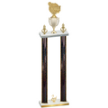 Double Black Glacier Second Place Tennis Trophy