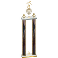 Double Black Glacier First Place Bowling Trophy