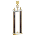 Double Black Glacier First Place Bowling Trophy