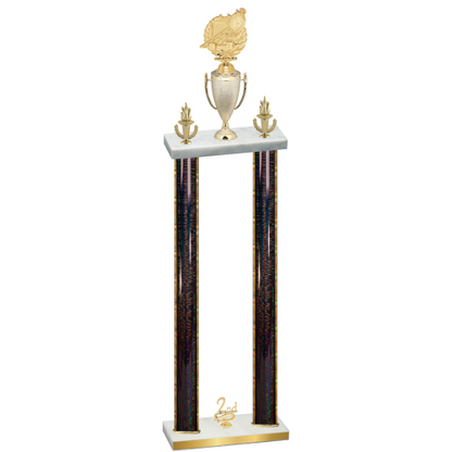 Double Black Glacier Second Place Swimming Trophy