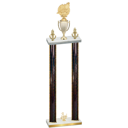 Double Black Glacier Third Place Swimming Trophy