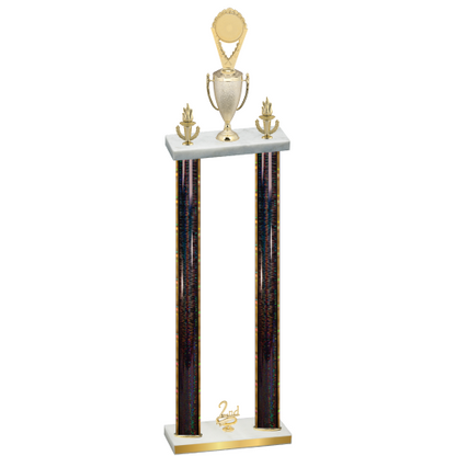Double Black Glacier Second Place Insert Trophy