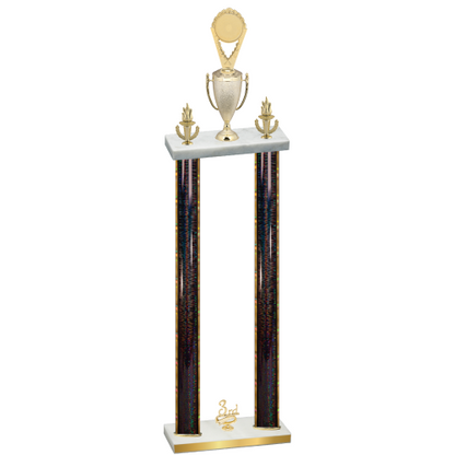 Double Black Glacier Third Place Insert Trophy