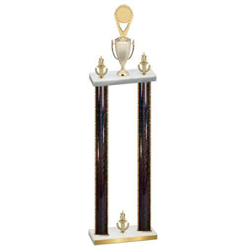 Double Black Glacier Victory Insert Trophy