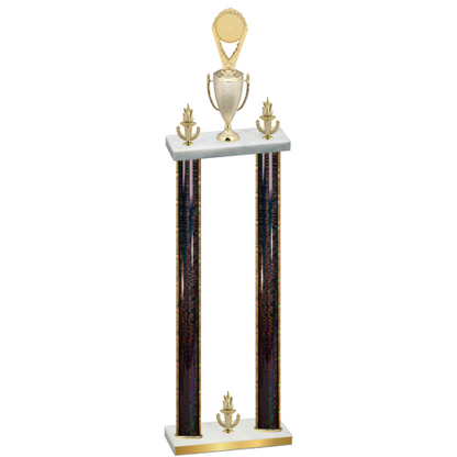 Double Black Glacier Victory Insert Trophy