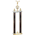 Double Black Glacier First Place Cheerleading Trophy