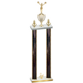 Double Black Glacier Second Place Cheerleading Trophy