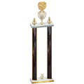 Double Black Glacier Year Cheerleading Trophy