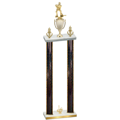 Double Black Glacier First Place Hockey Trophy
