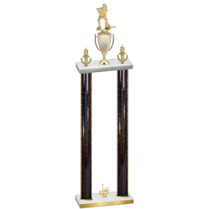 Double Black Glacier First Place Hockey Trophy