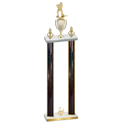 Double Black Glacier Second Place Hockey Trophy