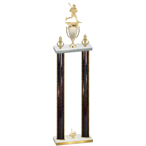 Double Black Glacier First Place Lacrosse Trophy