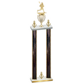 Double Black Glacier Victory Lacrosse Trophy