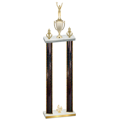 Double Black Glacier Fourth Place Victory Trophy