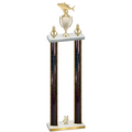 Double Black Glacier Year Fishing Trophy