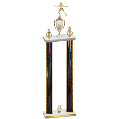 Double Black Glacier Year Skater Trophy
