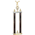 Double Black Glacier Victory Weights Trophy