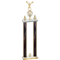 Double Black Glacier Year Weights Trophy