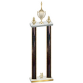 Double Black Glacier Year Chess Trophy
