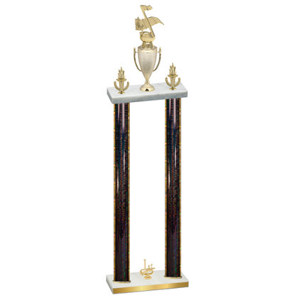 Double Black Glacier First Place Music Trophy
