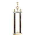 Double Black Glacier First Place Golf Trophy