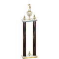Double Black Glacier Victory Golf Trophy