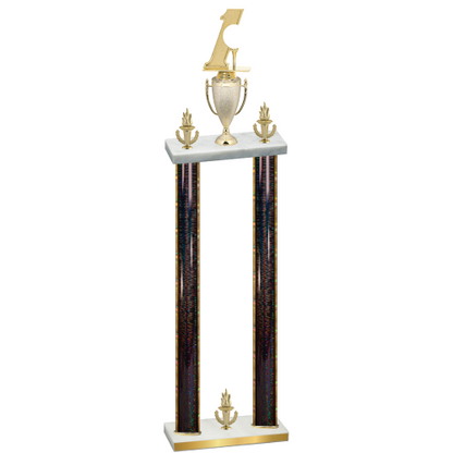 Double Black Glacier Victory Golf Trophy